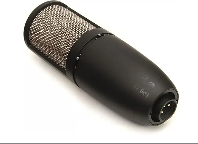 AKG P220 High-Performance Large Diaphragm True Condenser Wired Unidirectional Microphone (Black)