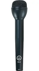 AKG D230 High-Performance Dynamic ENG Microphone, Omnidirectional