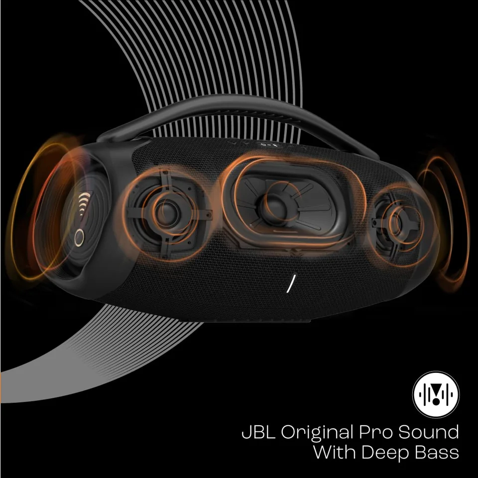 JBL Boombox 3 Wi-Fi, Wireless Portable Bluetooth Speaker