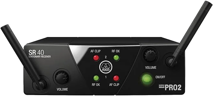 AKG WMS40 Mini Dual Vocal Set - Wireless microphone system (MINI2VOC-US25A/C)