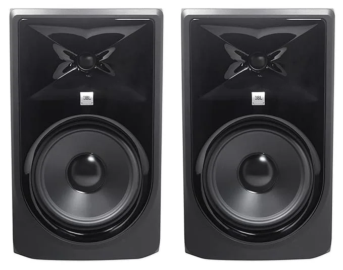JBL Professional 308P MkII Next-Generation 8" 2-Way Powered Studio XLR Monitor Woofer (308PMKII) (Pair)