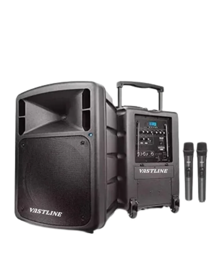 VASTLINE SP 5001 Active Speaker With 2 handed mic set