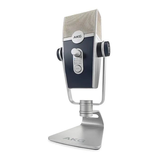 AKG Lyra Ultra-HD, Four Capsule, Multi-Capture Mode, USB-C Condenser Microphone