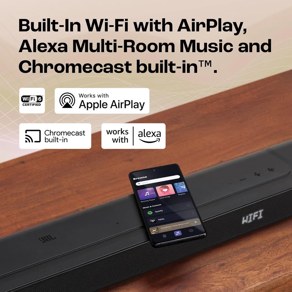 JBL Bar 500 Pro Dolby Atmos® Soundbar with Wireless Subwoofer