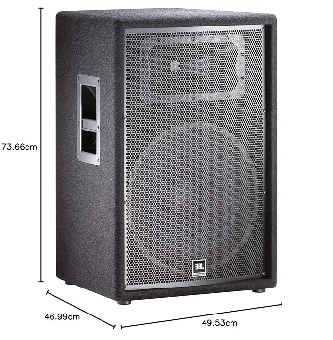 JBL Professional Jrx215 Live Wired Sound Passive Speakers (Black)