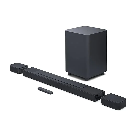 JBL Bar 1000 Pro, 11.1 (7.1.4) Channel Truly Wireless Soundbar with True Dolby Atmos®