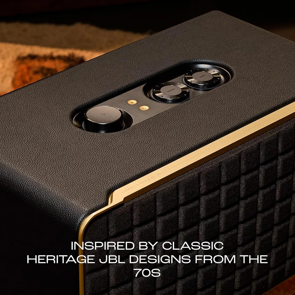 JBL Authentics 500, Dolby Atmos Smart Home Speaker Built-in WiFi and Music Streaming