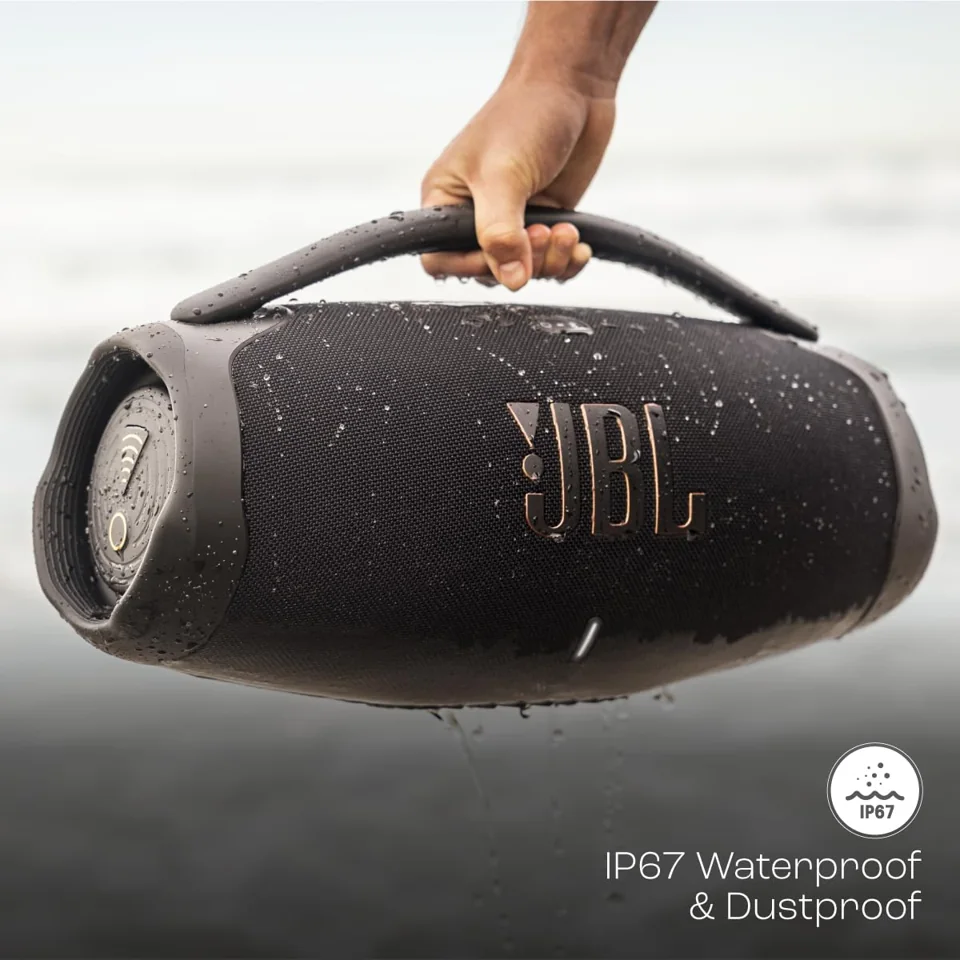 JBL Boombox 3 Wi-Fi, Wireless Portable Bluetooth Speaker