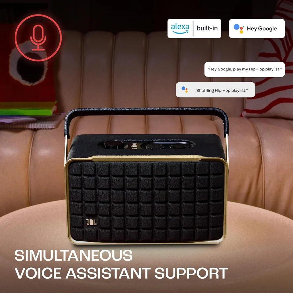 JBL Authentics 300, Portable Smart Home Wifi Speaker & Music Streaming