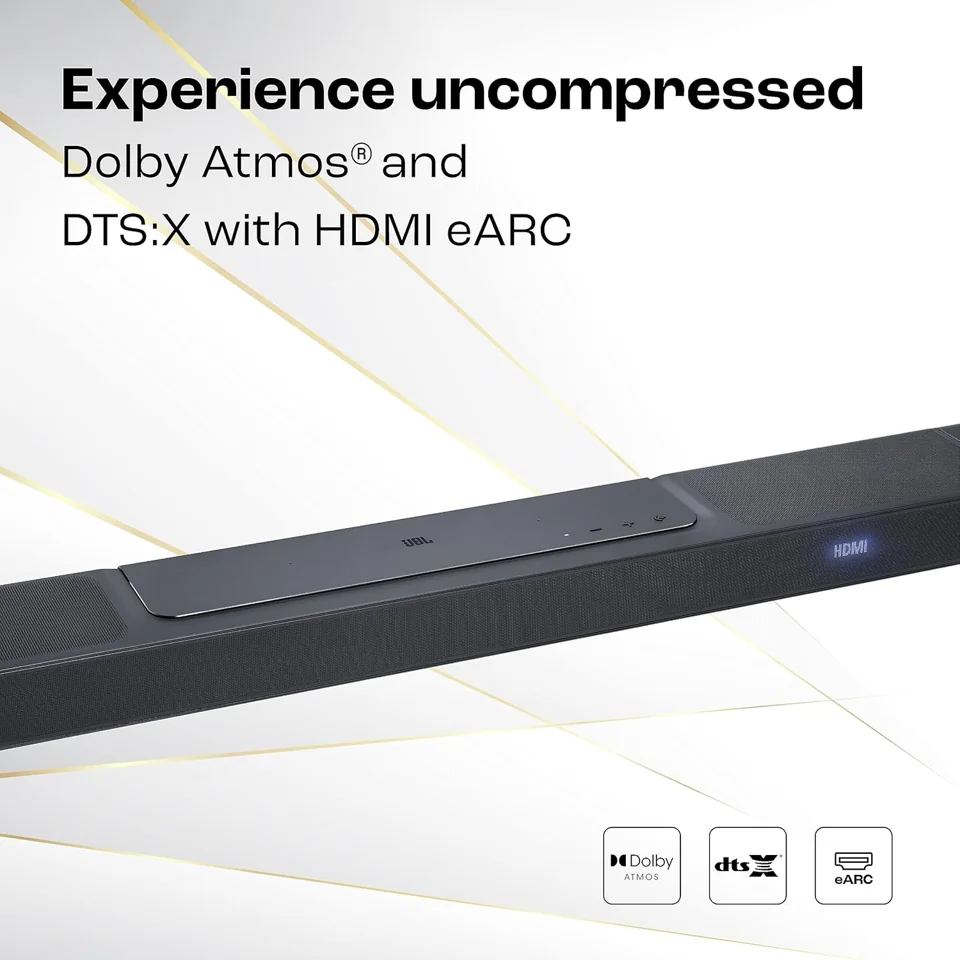 JBL Bar 1300, 11.1.4 Channel Truly Wireless Soundbar with True Dolby Atmos®