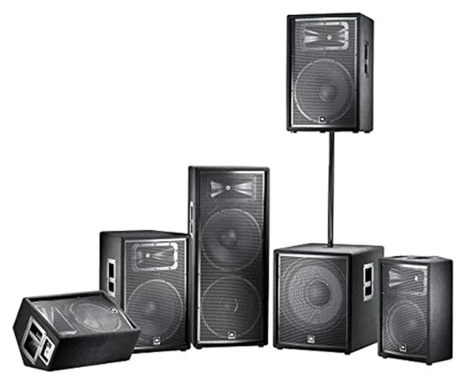 JBL Professional Jrx215 Live Wired Sound Passive Speakers (Black)