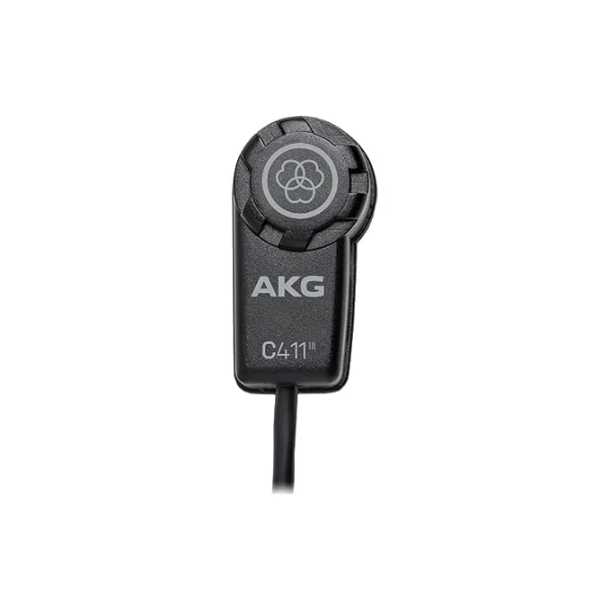 Akg C411/Pp Vibration Pickup For Stringed Instruments - Xlr